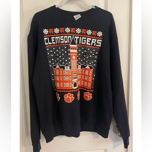 Clemson University Tillman Hall Christmas Sweatshirt